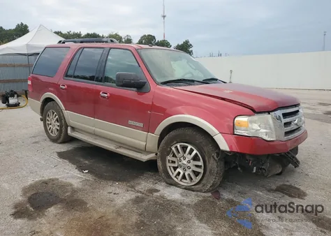 2008 Ford Expedition Eddie Bauer z USA, uszkodzony, nr VIN 1FMFU185X8LA73872